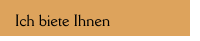 Ich biete Ihnen